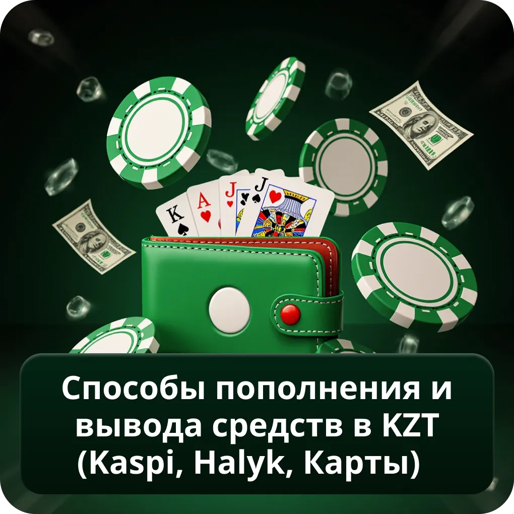 Способы пополнения и вывода средств в KZT (Kaspi, Halyk, Карты)